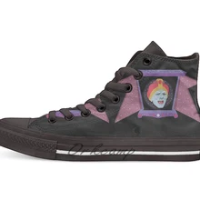 Jambi/Новинка; дизайнерская Повседневная парусиновая обувь; обувь на заказ; Прямая