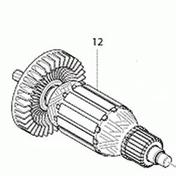 Натуральная amrature для Makita 517694-9 DP2011 DP2010