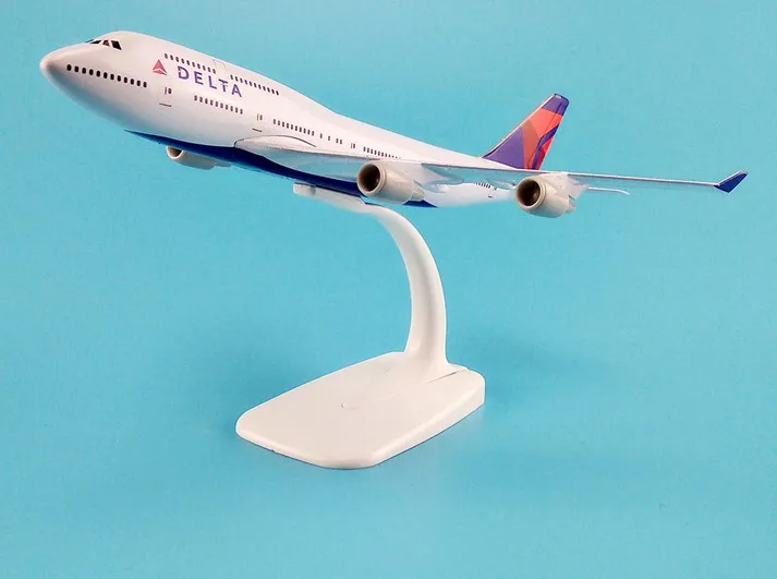 20cm Alloy Metal AIR American DELTA Airways Plane Model