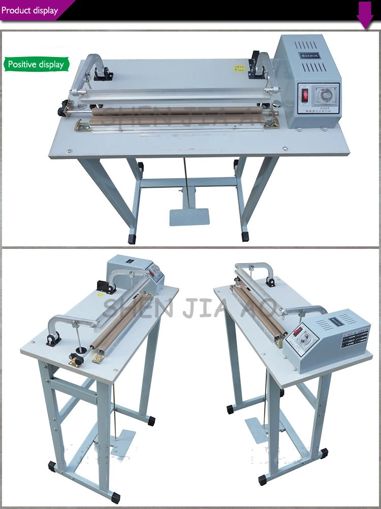 Двойная электрическая полистерола) раскаленной проволкой, ножная педаль, закаточная машина SF-400 полиэтиленовые пакеты для пищевых продуктов упаковочная машина для упаковки 110/220V 1 шт