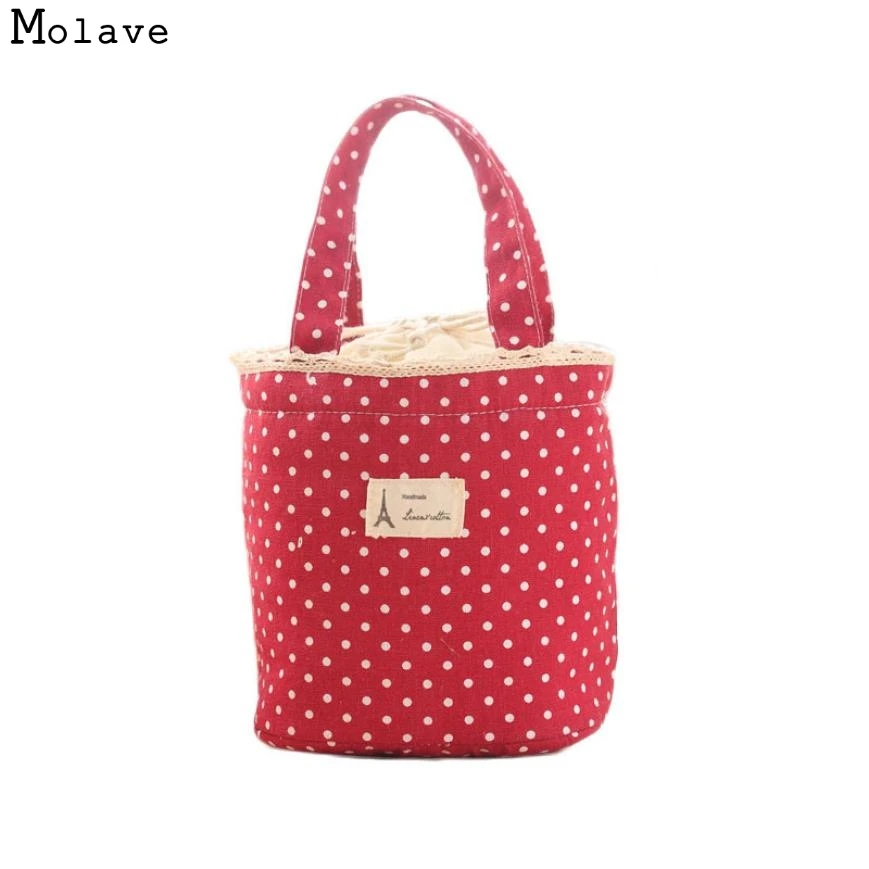 Naivety New Portable Thermal Insulated font b Lunch b font font b Bag b font Cute