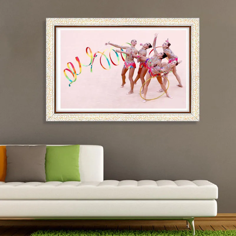 Diy-diamond-embroidery-round-Drill-Diamond-Painting-Cross-Stitch-Rhythmic-gymnastics-picture-diamond-embroidery-Pasted-Painting