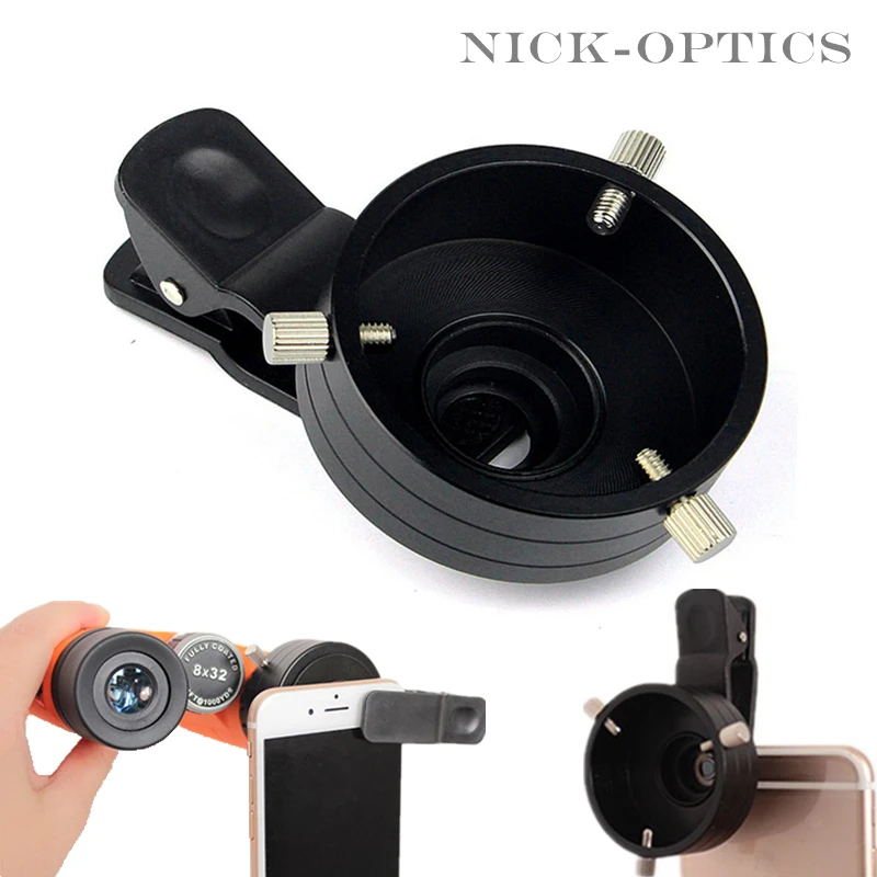 

Telescope phone adapter for Monocular Binoculars phone adapter Spotting Scopes Telescopes Universal Mobile Phone Camera Adapter