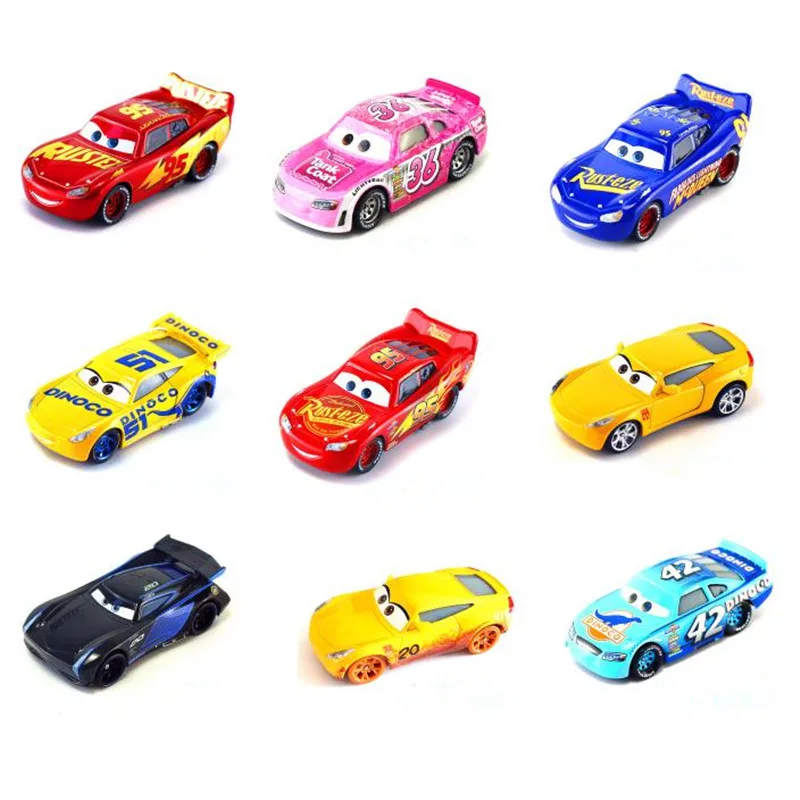 Горячие Disney Pixar Автомобили 3 Jackson Storm Cross Ramire Mac Du грузовик 1:55 ABS пластик сплав Модель