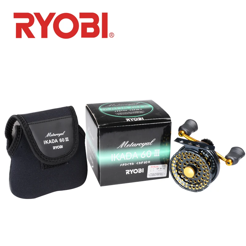 100% оригинал RYOBI IKADA 60 III Рыболовная катушка плотное колесо 4 шариковый подшипник