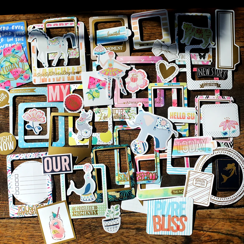 

50pcs Circus troupe series Stickers Scrapbooking Happy Planner/Card Making/Journaling Project