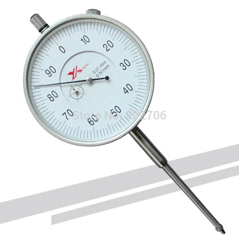 

High quality large range 0-50mm Dial indicator dial gauge indicator 0.01mm