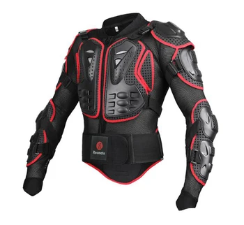 

Reomoto Breathable motocross Protector body armor jacket Sports Bike Motorcycle Motocross Racing red
