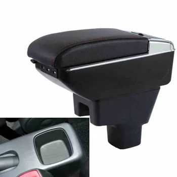 

Car Armrest Central Store Content Storage Box with USB For suzuki SX4 Crossover New SX4 Maruti Suzuki S-Cross 2013-2017