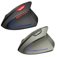 Vococal 2,4 ГГц USB Перезаряжаемый вертикальный эргономичный Беспроводной Оптический мышь для ноутбука Настольный ПК ноутбук