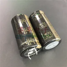 Горячая Распродажа 2 шт/4 шт оригинальные Nichicon 63v6800uf с алюминиевой крышкой, 63В кг аудио специальный электролитический конденсатор с алюминиевой крышкой, 25X50