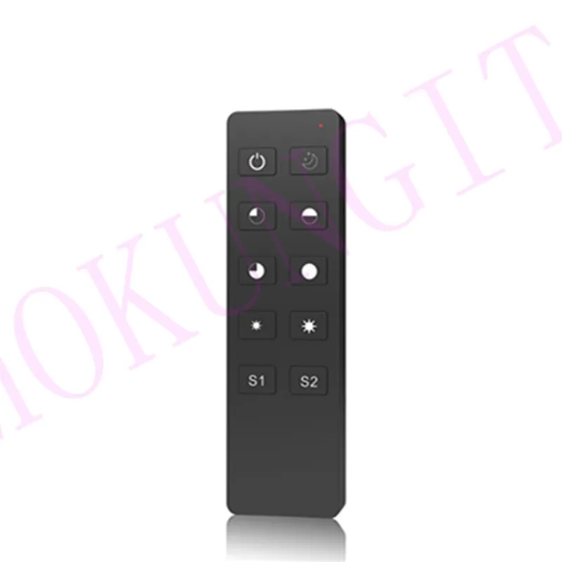 1 Zone 2.4G Brightness Remote Control R1 dimmer AC Triac RF Dimmer Remoter;match with Traic dimmer RF LED Dimmer