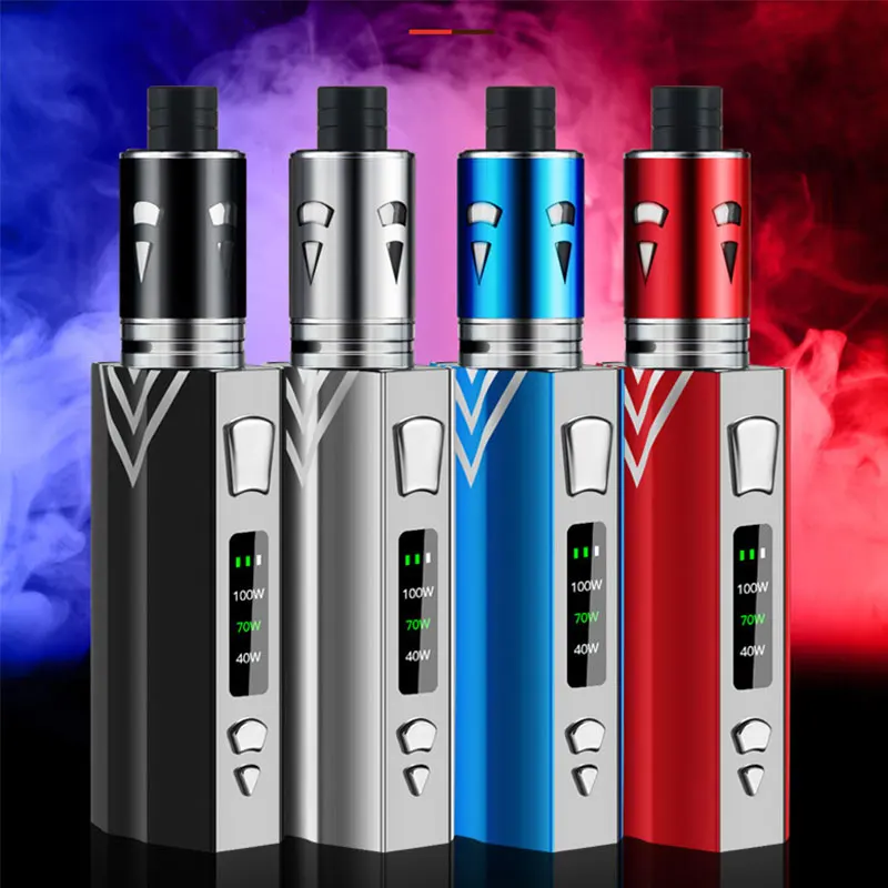 

HOT Original JXS008 100w Starter Kit 2000mah Vaporizer Kit Shisha vape Pen Hookah Metal Body 3.5ml vape Electronic Cigarette KIT