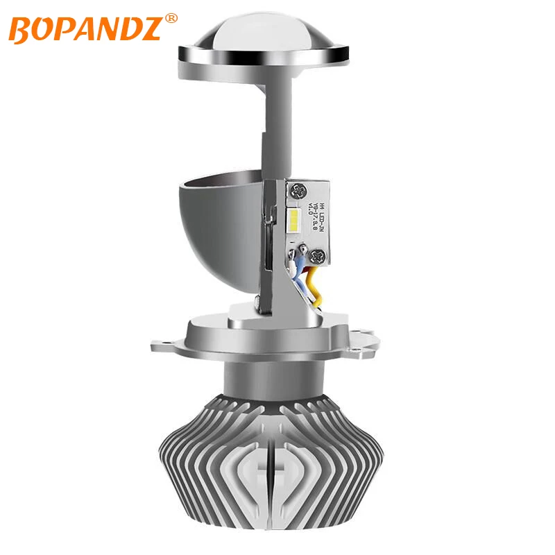

Free Shipping 2pcs 80W H4 LED hi-lo projector lens headlight for car clear beam pattern 12V 5500K 8000LM NO Astigmatic Problem