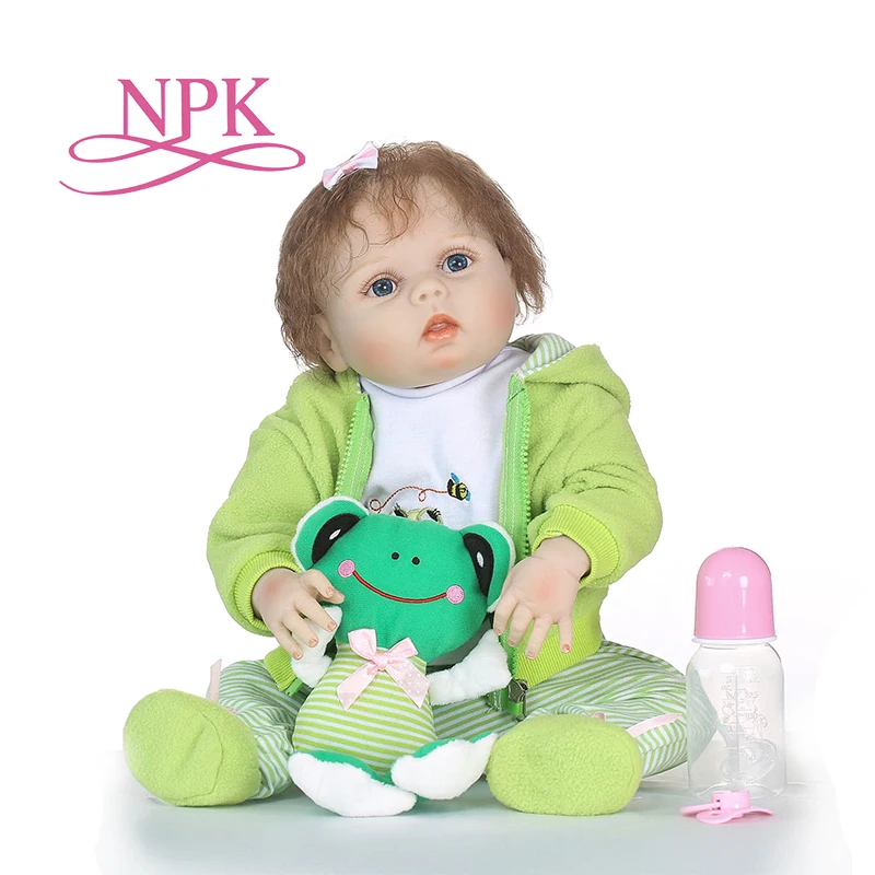 Силиконовые куклы NPK для новорожденных 57 см|Куклы| |