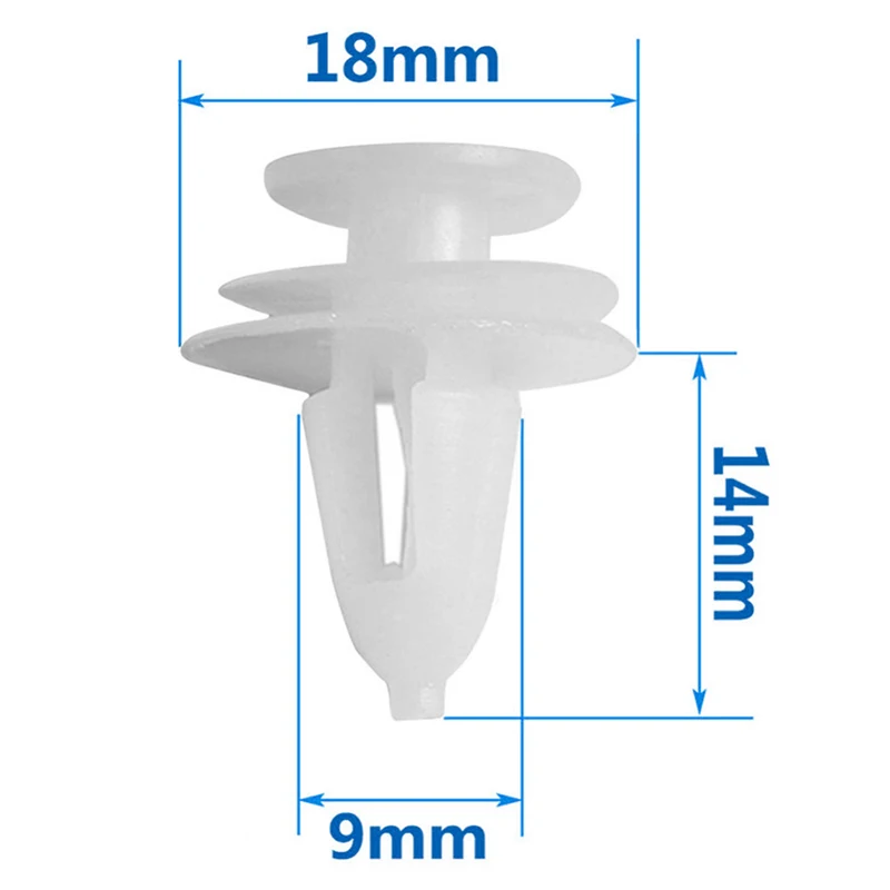 20* Auto Rivet Fastener Door Panel Trim Clips Part For BMW 3 5 7 E36 E34 E32 E39