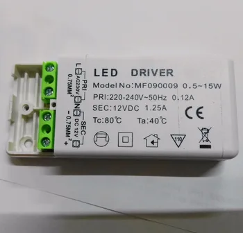 

12V/15W constant voltage led driver,CE/ROHS approved