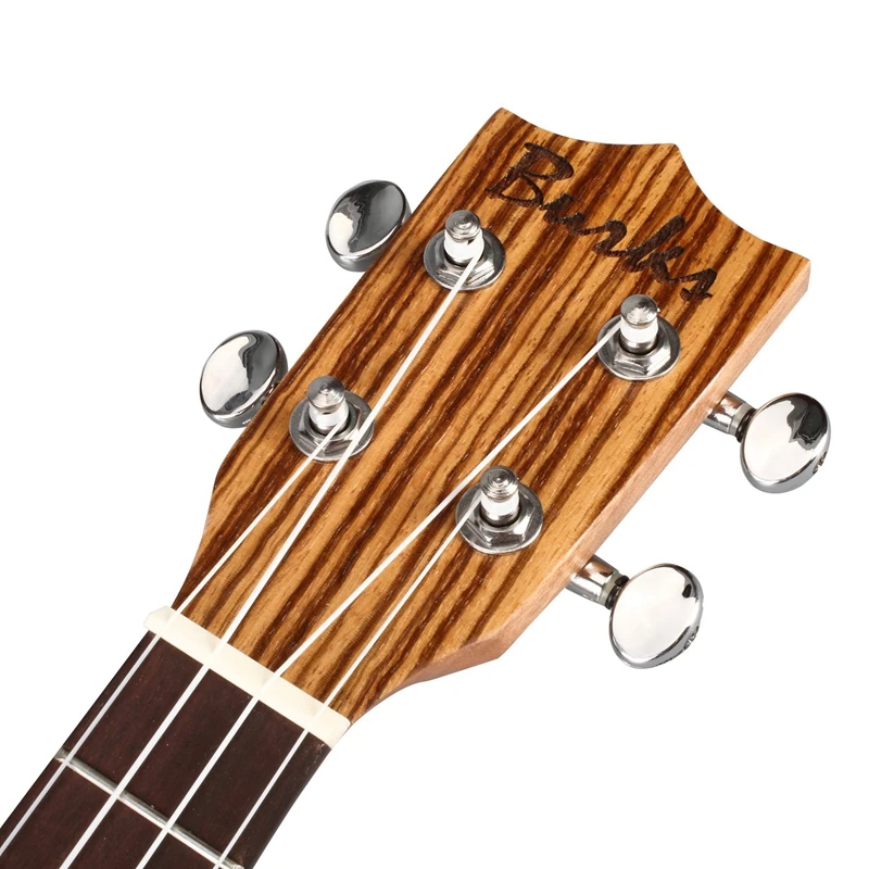 ABGZ-Burks укулеле гитара акустическая Ukelele zebravwood 15 Лада 4 струны гитара укулеле 21 струнный инструмент для любителей музыки