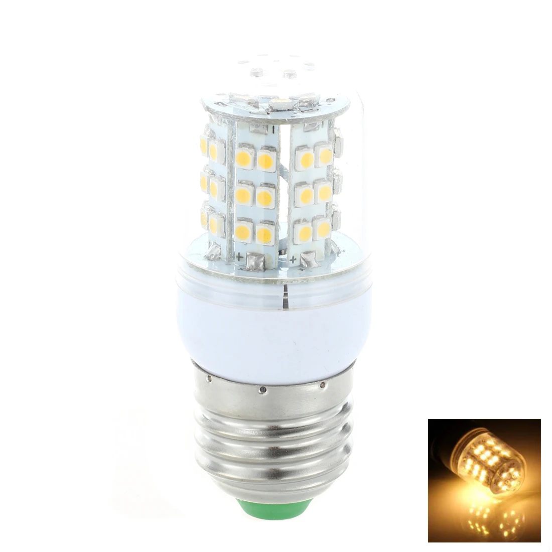 E27 48 3528 SMD светодиодный лампы Spotlight 3 W лампы освещения теплый белый AC 220-240 V 3000 K