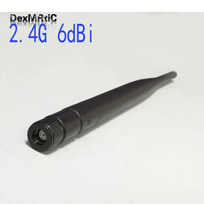 

1piece Wifi Antenna 2.4G 6dbi high gain Omni-directional RP-SMA connector for wireless router NEW Wholesale