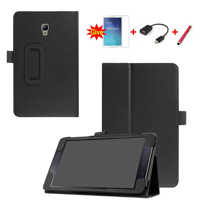 Чехол подставка из искусственной кожи с откидной крышкой для Samsung Galaxy Tab A 2 8 0 SM T380
