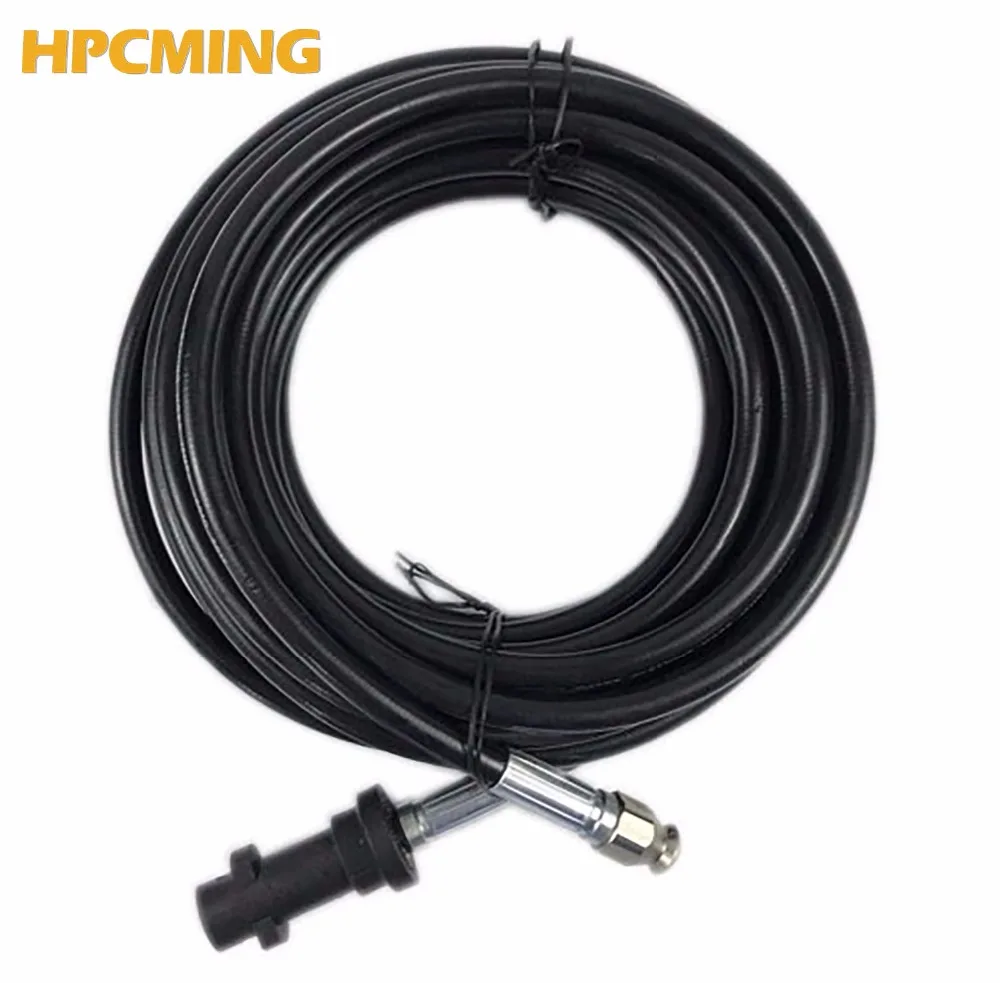 Tanie Wąż wysokociśnieniowy do myjni samochodowej System nawadniania zestaw do podlewania wąż wodny do Karcher z złącze adaptera (MOH001)