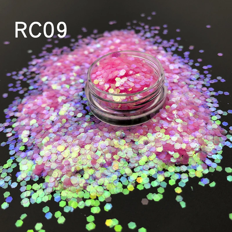 

Bulk Wholesale Price Body Face Nail Fairy Confetti Christmas Decorated Sequin Pink Opal Iridescent Rainbow Chunky Glitter