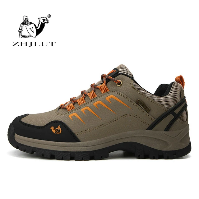 ZIMNIE Brand Men Outdoor Hiking Shoes Waterproof Breathable Hunting Trekking Shoes Pu Leather Sport Winter Climbing Hiking Shoes
