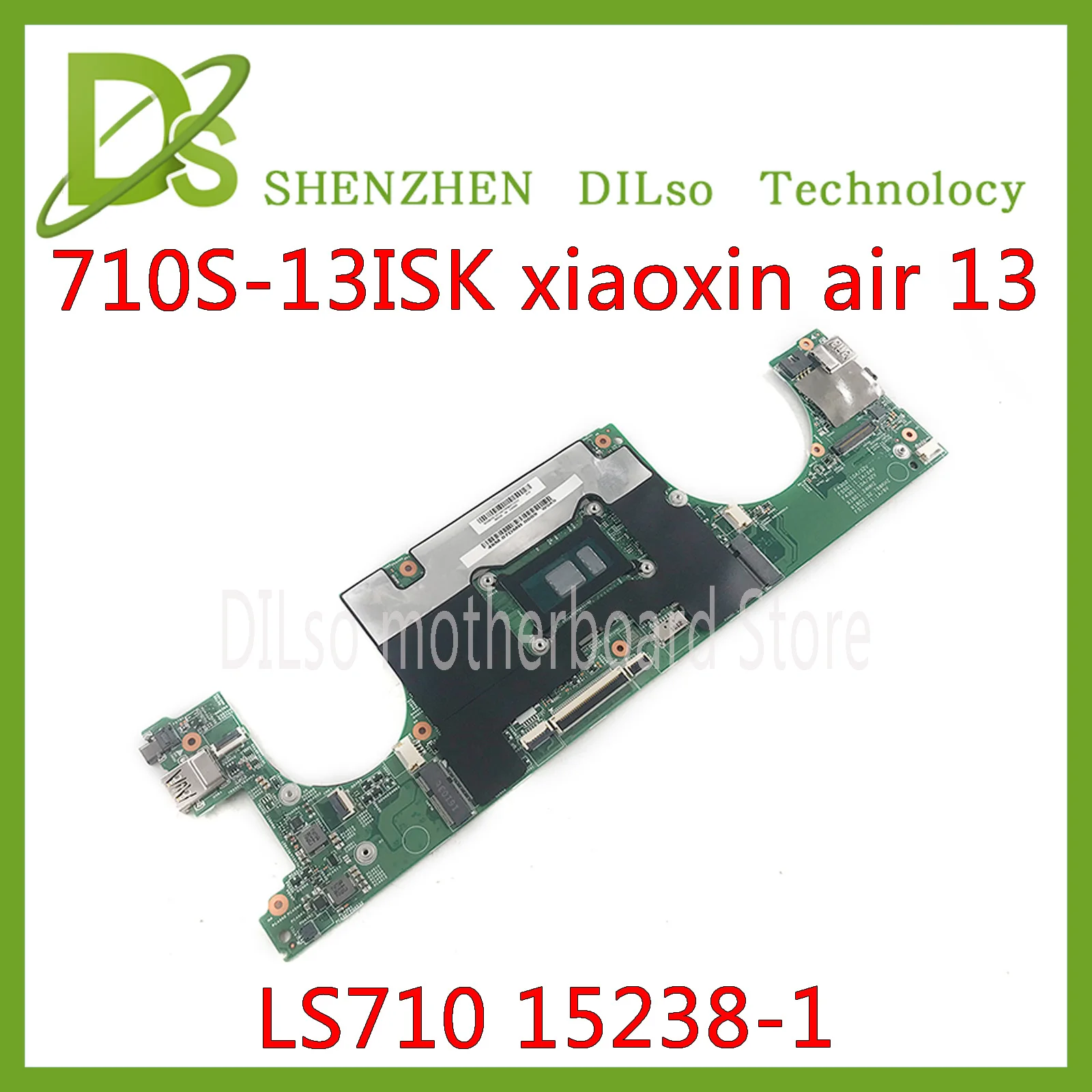  KEFU LS710 15238-1 Motherboard For Lenovo Ideapad 710S-13ISK xiaoxin air 13 Laptop Motherboard I3-7