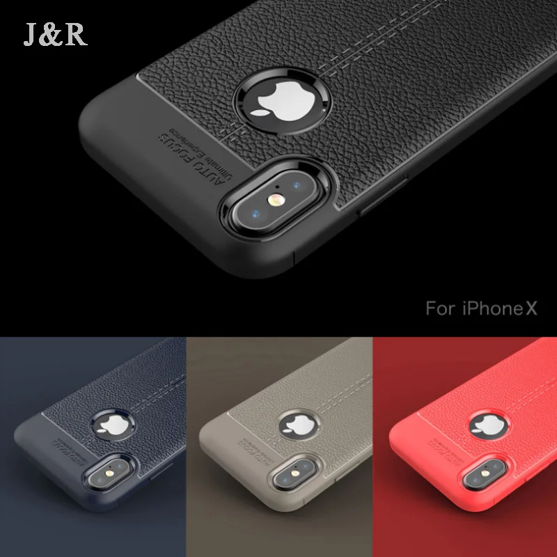 For Iphone X Case Cover For Apple IphoneX Back Cover Luxury TPU Phone Bags Protective Boy