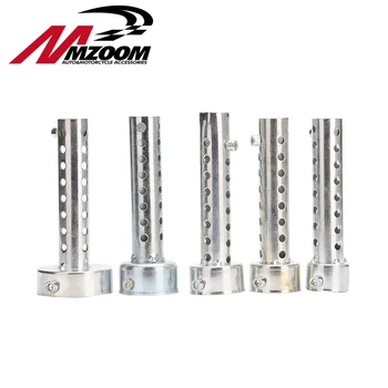 

Universal Motorcycle Exhaust Muffler Adjustable Db Killer Silencer 35/42/45/48/60MM Racing Bike Scooter 142MM Length