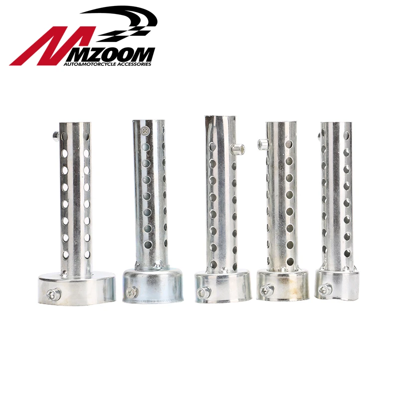 

Universal Motorcycle Exhaust Muffler Adjustable Db Killer Silencer 35/42/45/48/60MM Racing Street Bike Scooter 142MM Length