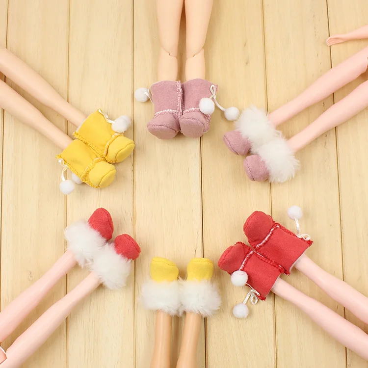 

Blyth doll cute snow bootwith 6 styles suitable for Rubber and Joint body doll Factory Blyth