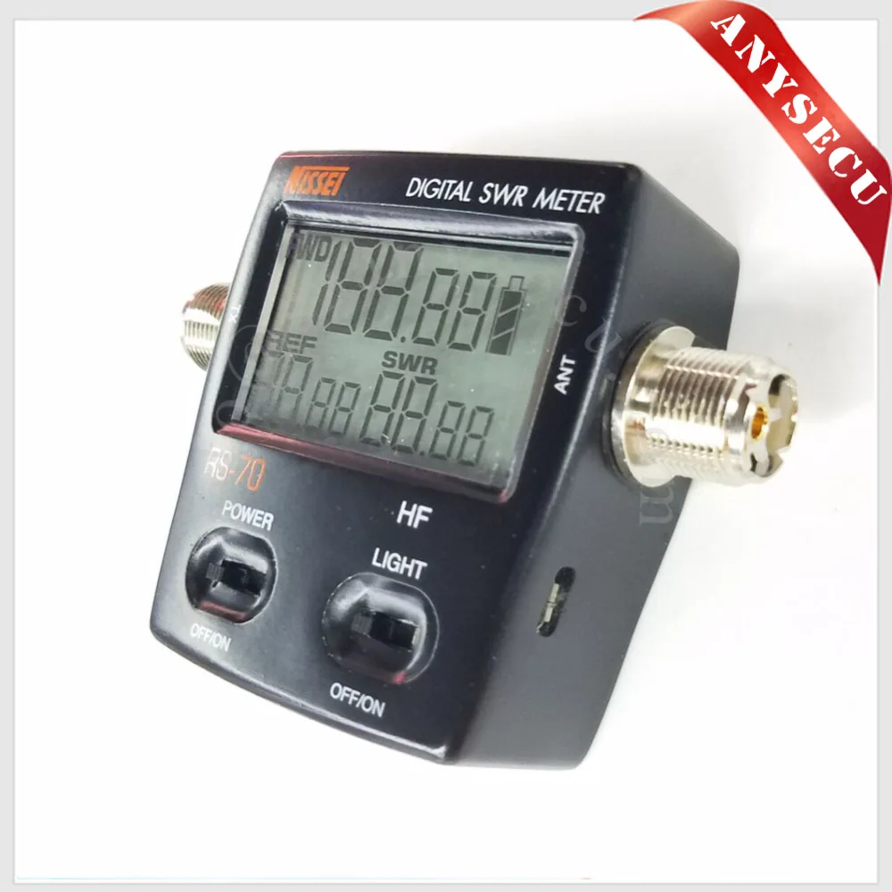 New Launch NISSEI RS-70 Digital SWR/Power Meter HF