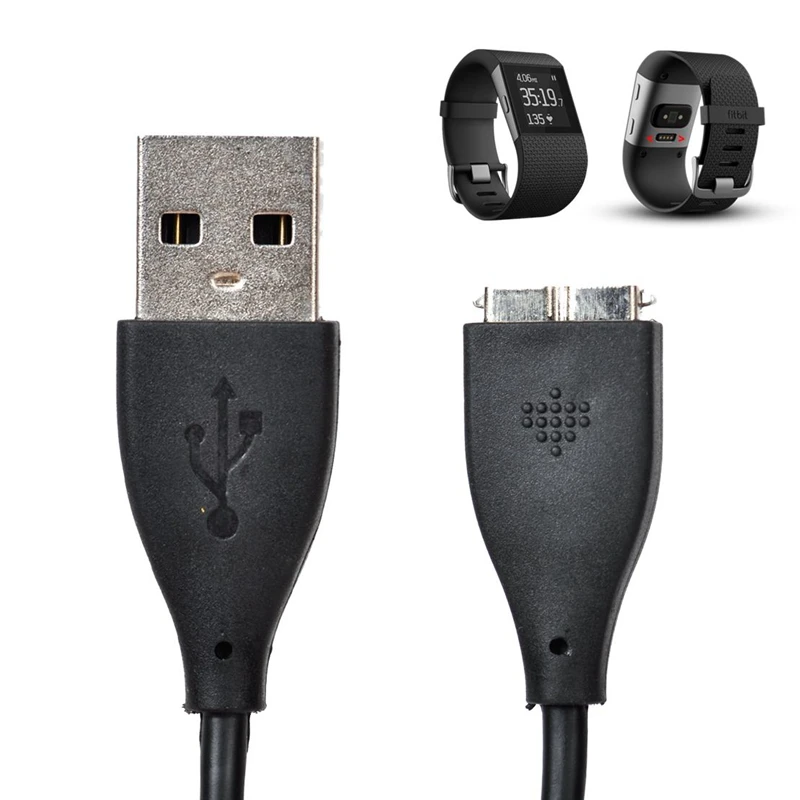 Сменное Зарядное устройство USB YUEDAER для Fitfit Charge HR зарядный Дата кабель линия питания с высоким качеством подходит для Fitbit Charge HR