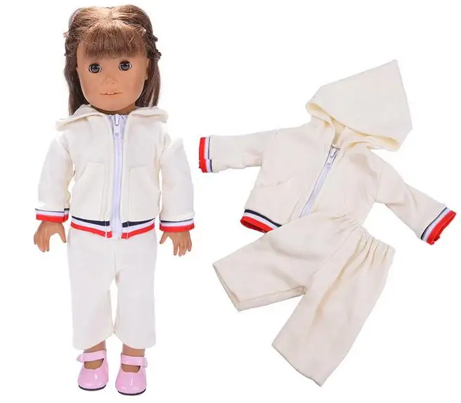 Free shipping 2pcs/set coat+pants Doll clothes for 43cm baby born zapf 16-18 inch doll American Girl Doll accessories toys gifts american-doll-clothes : image Free shipping 2pcs/set coat+pants Doll clothes for 43cm baby born zapf 16-18 inch doll American Girl Doll accessories toys gifts american-doll-clothes