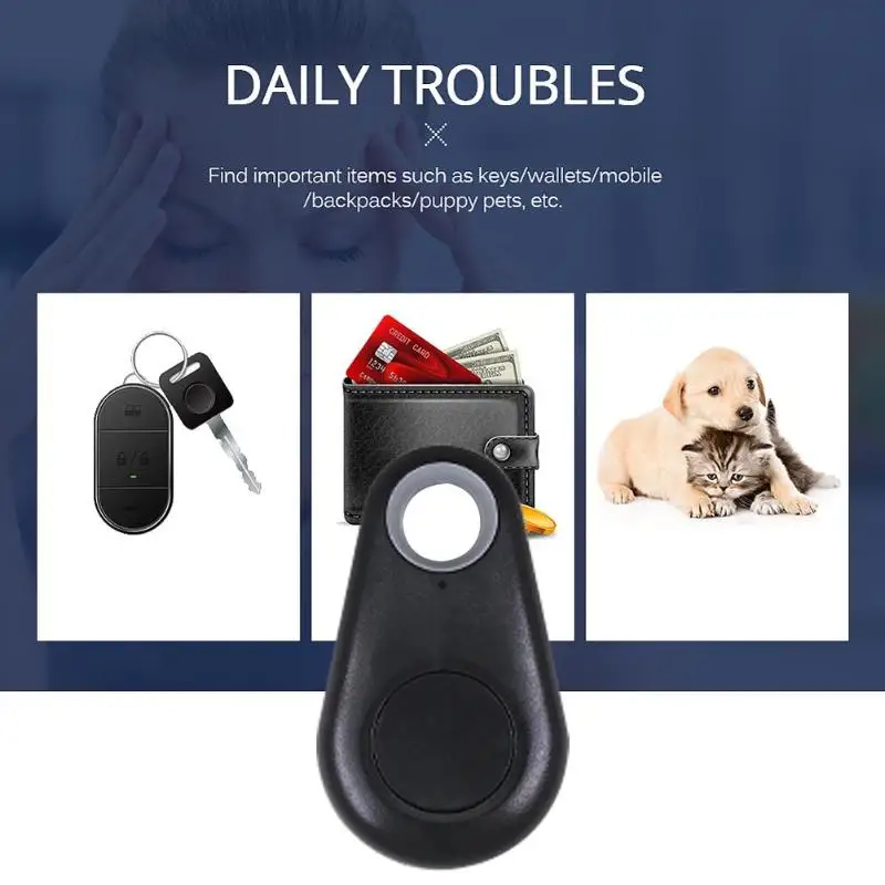 VODOOL Mini Smart Tag Bluetooth Tracker Wireless Anti-verloren Alarm Kind Tasche Brieftasche Schlüs