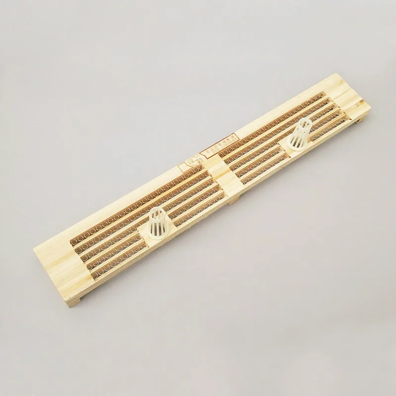 10PCS Wooden Five Rows of Perforated Two-hole Powder Remover Wire Bee Removal Special Beekeeping Tools | Дом и сад