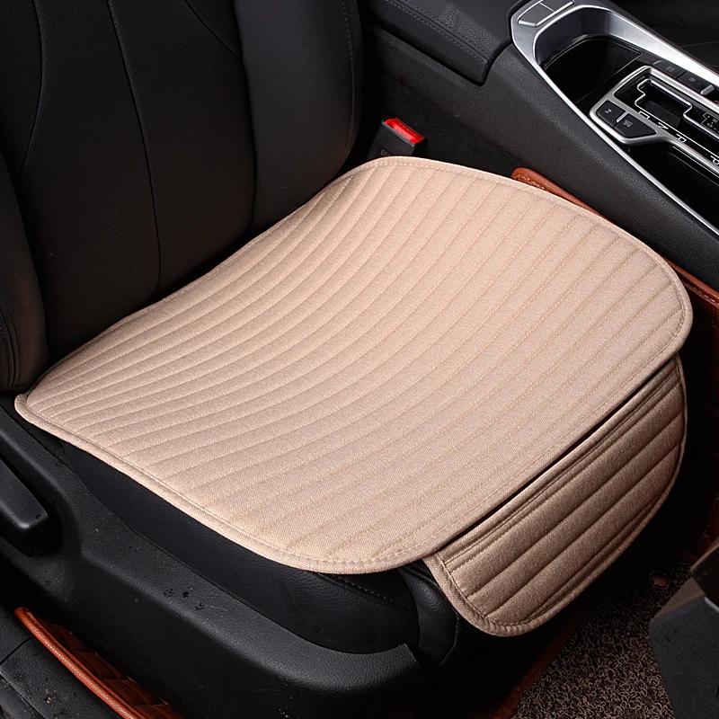 Чехол для автомобильного сиденья льняная подушка для автомобильного кресла универсальная подушка для переднего сиденья чехлы для автомобиля аксессуары для интерьера