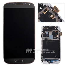 Replacement 100% original LCD diaplay Touch screen with frame For Samsung Galaxy S4 i9505 i9515 i337 i9500 Assembly freeshipping