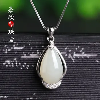 

2020 Cluci Cage Pendants Asg Female Model With Certificate Manufacturer Direct Selling 925 Silver-inlaid Water Drop Jewelry