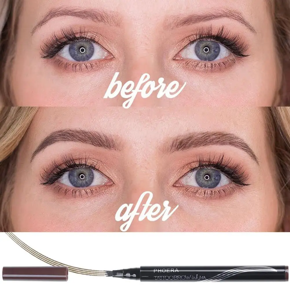 1 шт. натуральная ручка для бровей карандаш для татуировки Microblading Eye Brow Pencil профессиональный водонепроницаемый бровей косметический макияж для глаз