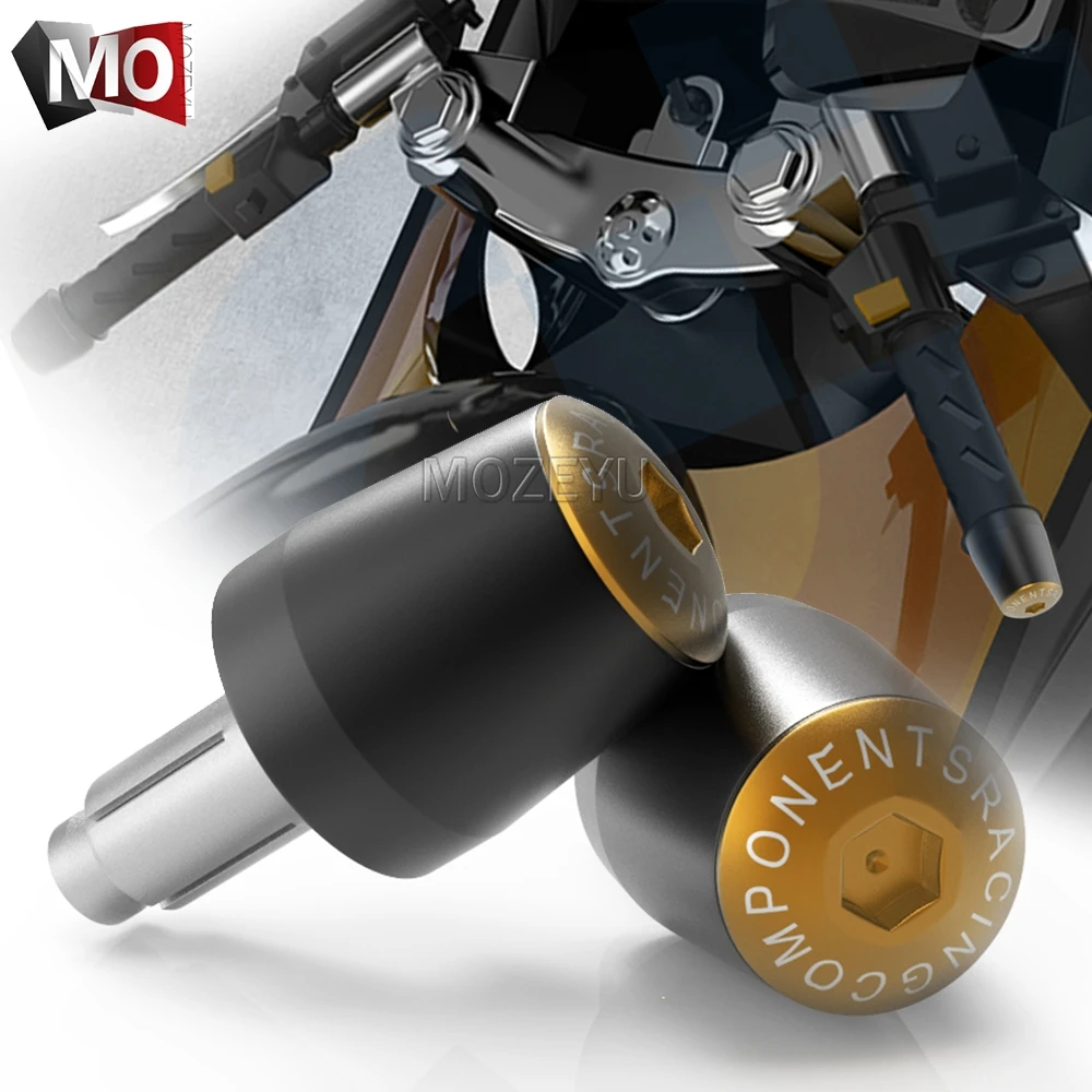 22MM Motorcycle Handlebar Grips Slider Cap Plug Hand Bar End For Kawasaki VERSYS 650 NINJA 650R/ER6N ZX7R ZX7RR ZX-6 ZX9 ZX9R | Автомобили
