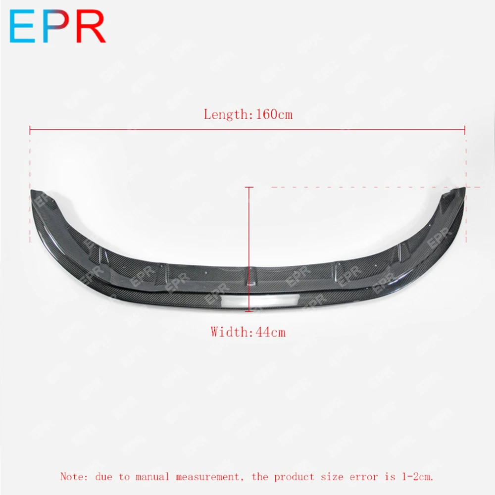 For Mini Hatch Hardtop F56 Mini Cooper S JDM Carbon Front Lip(S Only) Auto Tuning Part For Mini Carbon Fibre Front Bumper Lip