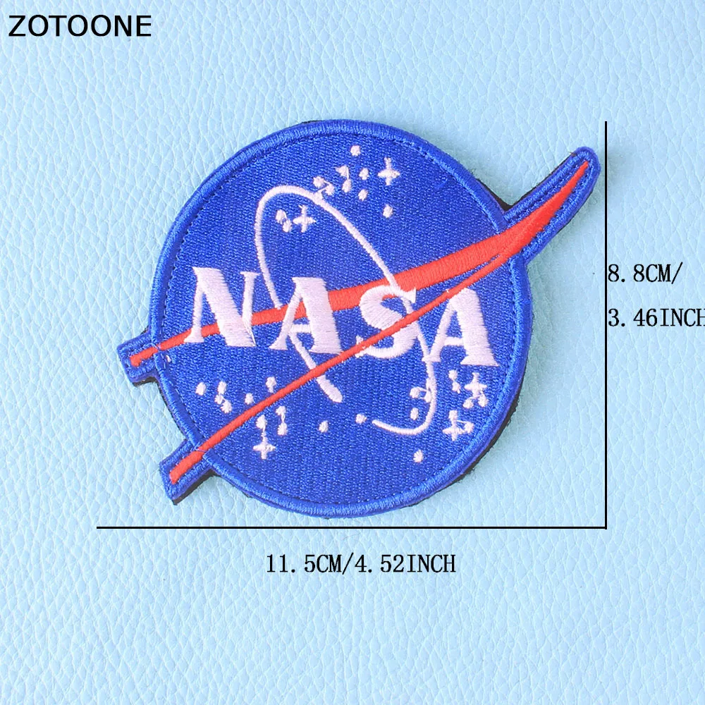 ZOTOONE 1 шт. НЛО космонавта Parches для костюмы Hook& Loop вышивка нашивки аппликации я хочу верить DIY полосатая одежда