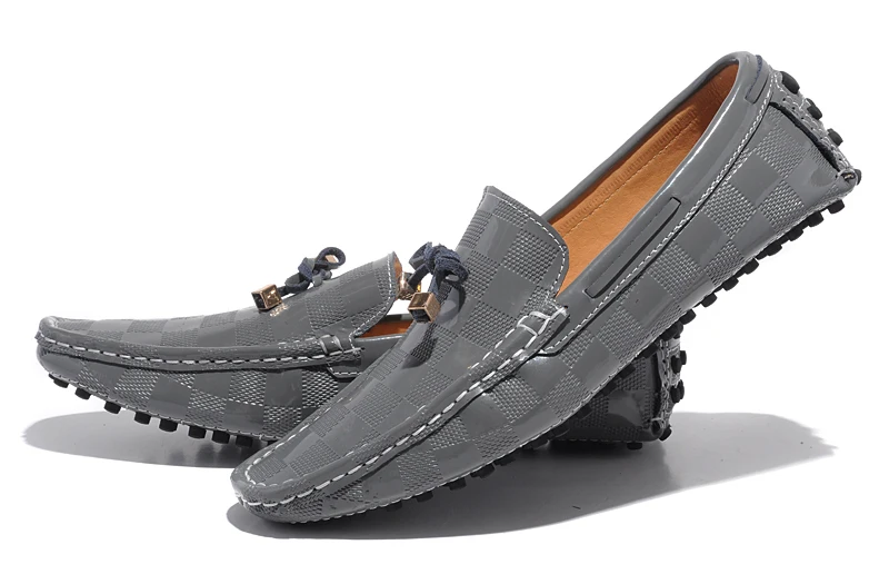 branded leather casual shoes