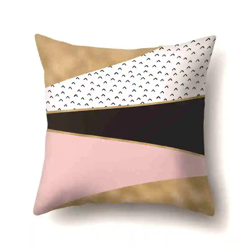Nordic Style Blue Gray Pillow Modern Minimalist Geometric Rhombus Abstract Chair Cushion Seat Home Decor Cojin Dorado Coussin Nordic Style Blue Gray Pillow Modern Minimalist Geometric Rhombus Abstract Chair Cushion Seat Home Decor Cojin Dorado Coussin