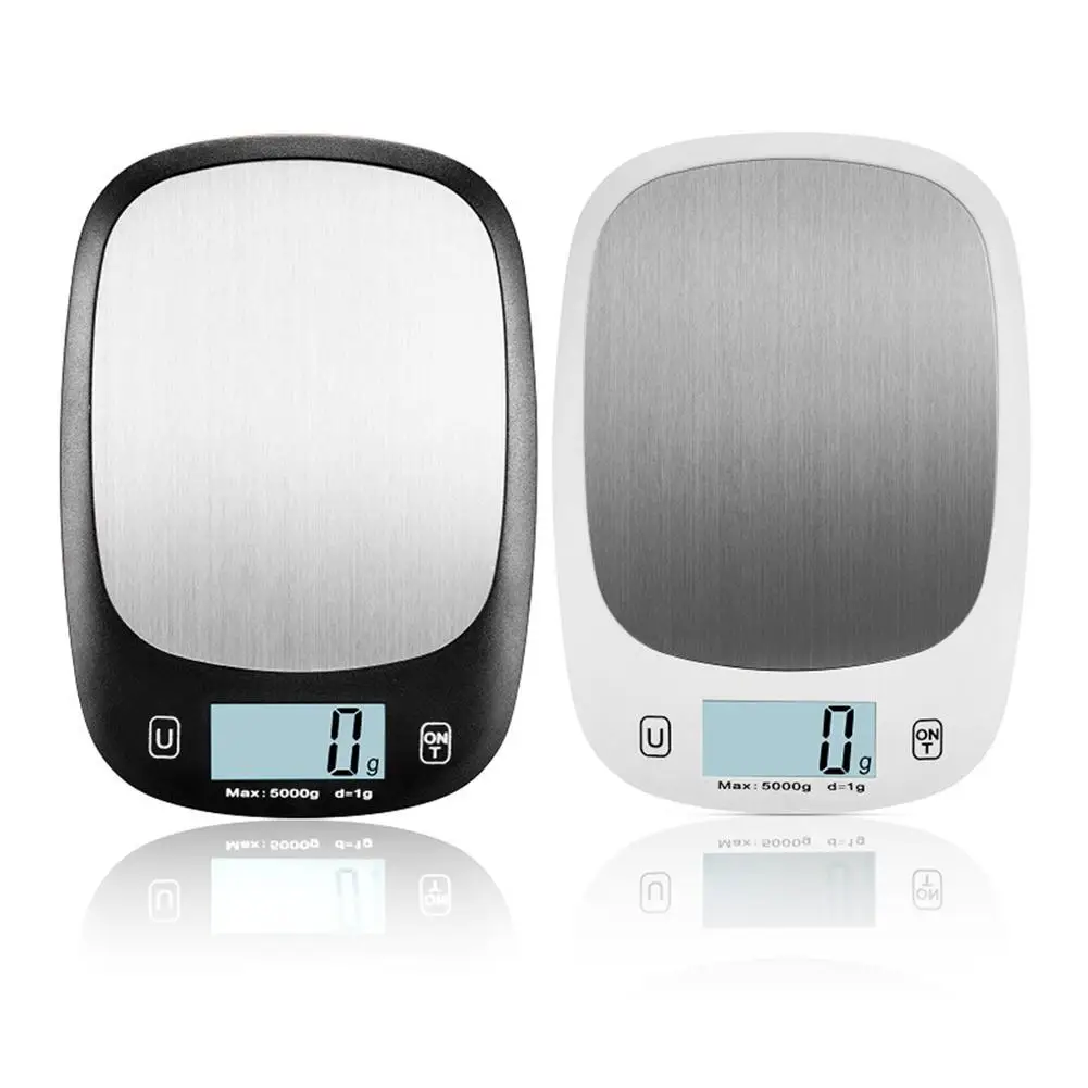 

Digital Kitchen Scale Food Scales Multifunction Stainless Steel Accuracy With LCD Display And Tare Function