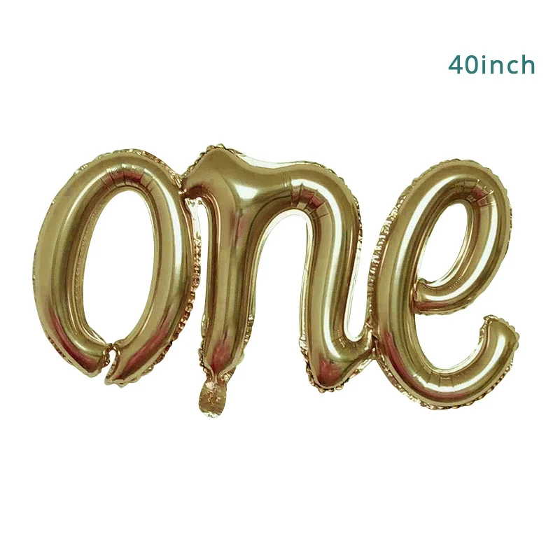 1pcs balloon 1 шт baby shower это мальчик/девушка с воздушными шарами 1-й воздушный шар на день рождения Корона Лук globos День рождения украшения Дети baloon - Цвет: 1pcs balloon