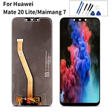 6," для huawei Коврики 20 lite ЖК-дисплей дисплей с цифровым преобразователем сенсорного ввода в SNE-LX1 SNE-L21 SNE-LX3 SNE-LX2 SNE-L23 Коврики 20 lite в сборе